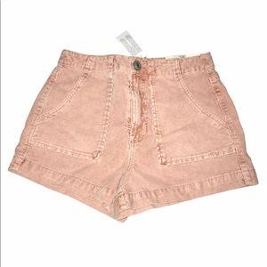 American Eagle High Rise Pink Shorts
